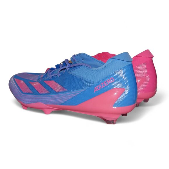 Adidas Adizero Electric Mens Size 17 Football Cleats Cotton Candy Travis Hunter - Picture 10 of 15